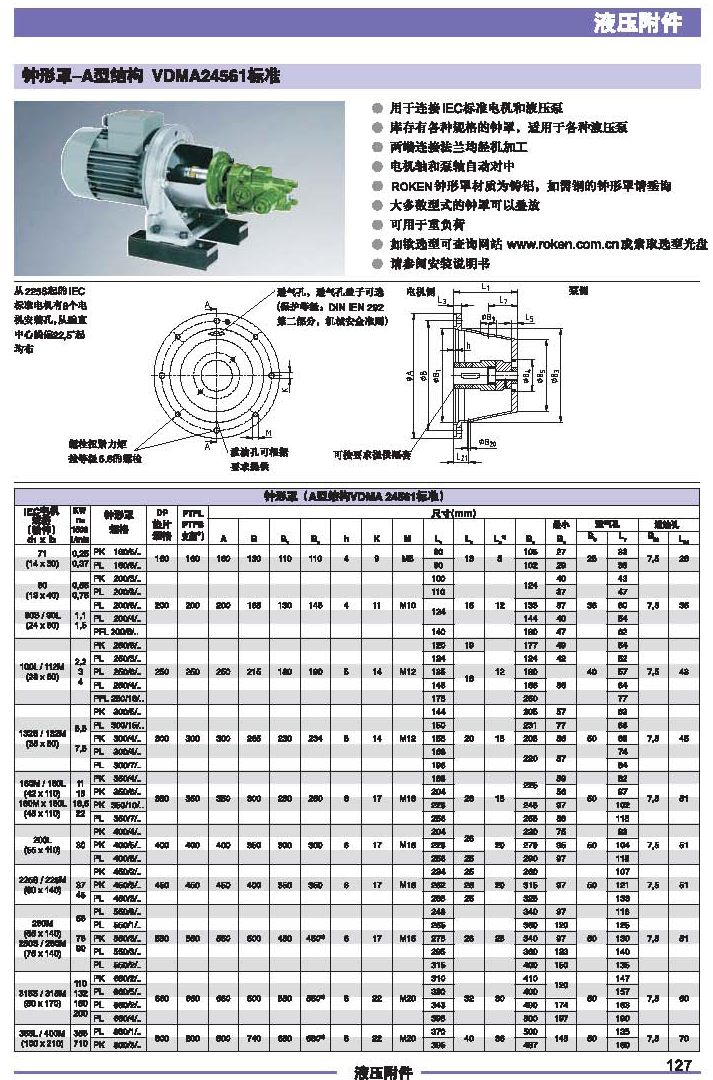鐘型罩-A型結構  VDMA24561