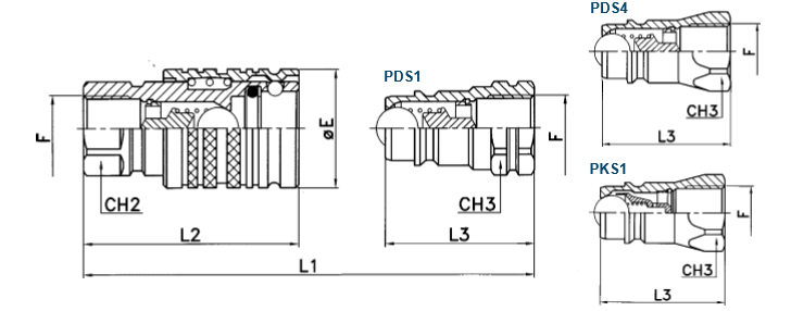 PPS1系列快速接頭